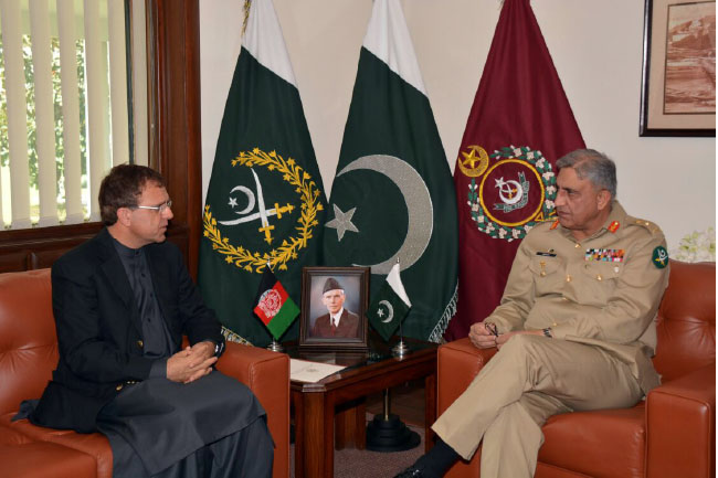 Zakhilwal, Gen. Bajwa Confer  on Afghanistan Situation